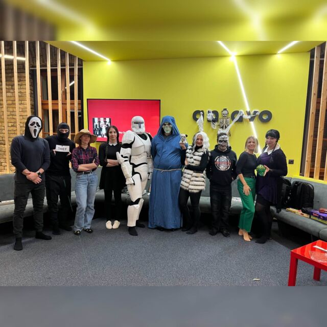 🎃 We take our fun as seriously as we do our work.

A part of our team held a Halloween party and let me tell you it was a spooktacular night!

From tricky treats to hauntingly good costumes, we got it all covered.

👻 It's not every day that you get to see your coworkers in bone-chilling outfits.

#HalloweenAtTheOffice #SpookyParty #HalloweenFun #WorkHardPlayHard"